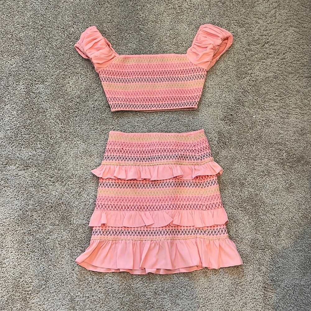 Lovers and friends top and skirt